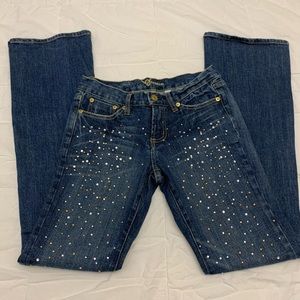 Bebe Jeans with Rhinestones - 25 waist
